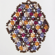 Symphony - Earrings Oval Malvina - 2